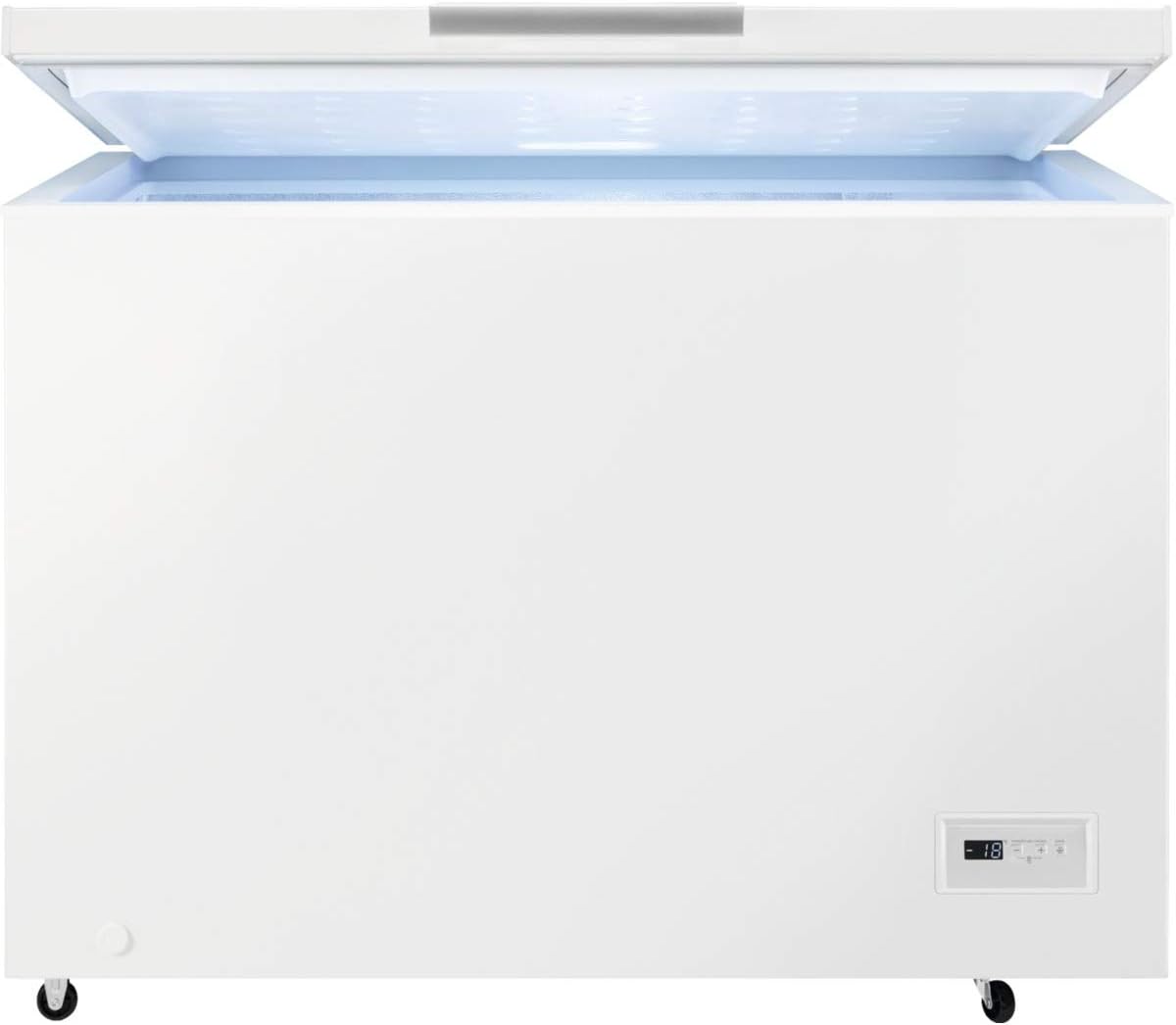 AEG, Arca congeladora, AHB531E1LW, 308 L, com iluminação LED, com rodas, Branco, para uso diário