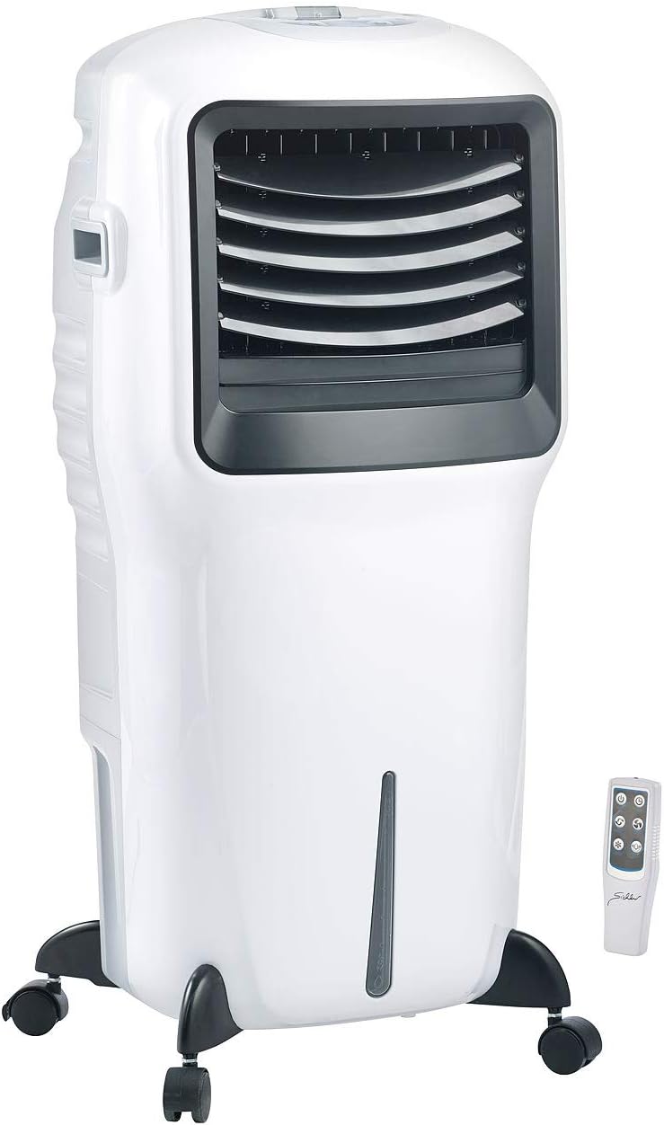 Ar condicionado portátil, Sichler Haushaltsgeräte, LW-550, 20 l, 500 ml, 33 cm, 9 kg, 66 dB, com comando à distância, com temporizador, Mehrfarbig