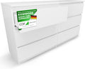 Aparador, CDF, Kommode, 40 cm, 138 cm, 75 cm, com gavetas, madeira, painel de madeira, Branco, para uso diário