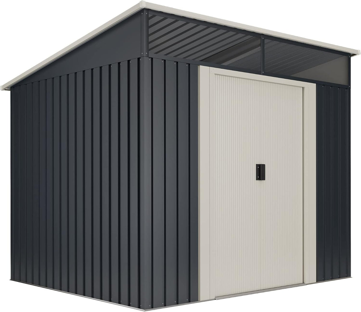 Abrigo de jardim, wasabi, 203cm, 238 × 193 × 203cm, aço, metal, Mehrfarbig, para utilização no exterior