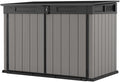 Abrigo para contentores, Keter, 2020l, 109 cm, 240l, 360l, resistente à água, com rodas, plástico, Mehrfarbig, para utilização no exterior